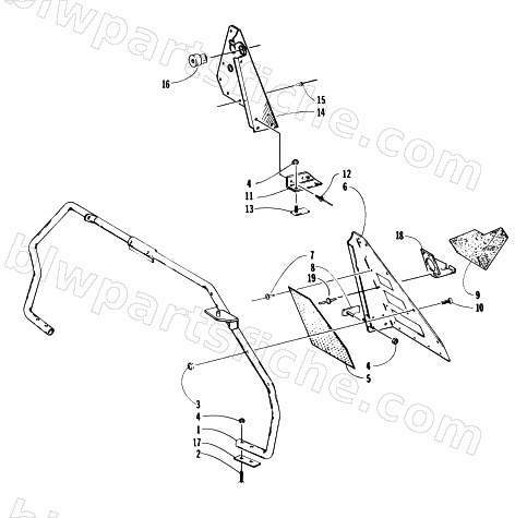 STEERING SUPPORT ASSEMBLY diagram