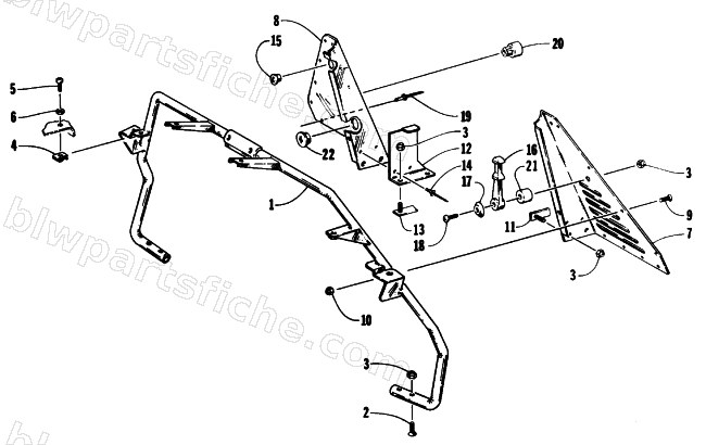 STEERING SUPPORT ASSEMBLY diagram
