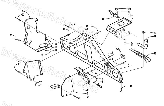 STEERING SUPPORT ASSEMBLY diagram