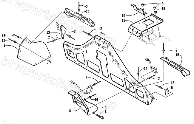 STEERING SUPPORT ASSEMBLY diagram