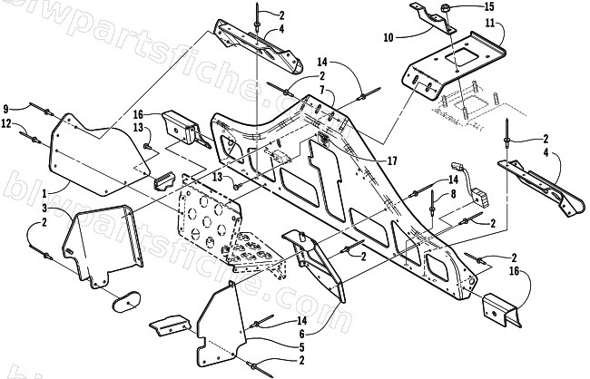 STEERING SUPPORT ASSEMBLY diagram