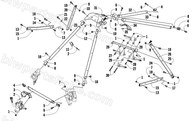 STEERING SUPPORT ASSEMBLY diagram