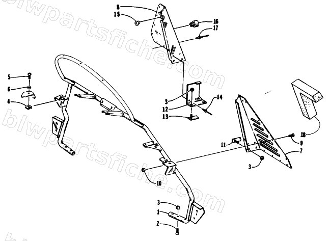 STEERING SUPPORT ASSEMBLY diagram