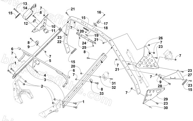 STEERING SUPPORT ASSEMBLY diagram