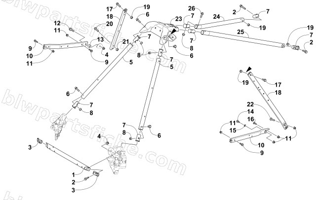 STEERING SUPPORT ASSEMBLY diagram