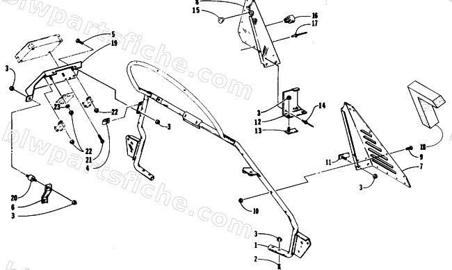 STEERING SUPPORT ASSEMBLY diagram