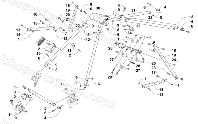 STEERING SUPPORT ASSEMBLY diagram