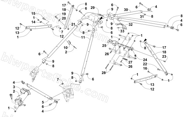 STEERING SUPPORT ASSEMBLY diagram