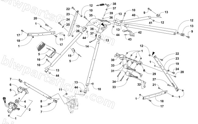 STEERING SUPPORT ASSEMBLY diagram