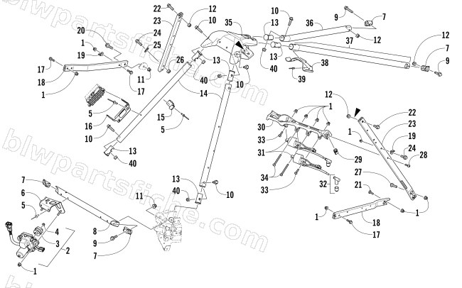 STEERING SUPPORT ASSEMBLY diagram