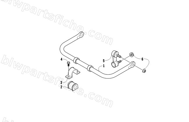 SWAY BAR ASSEMBLY diagram