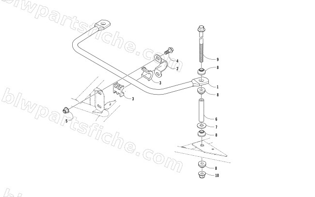 SWAY BAR ASSEMBLY diagram