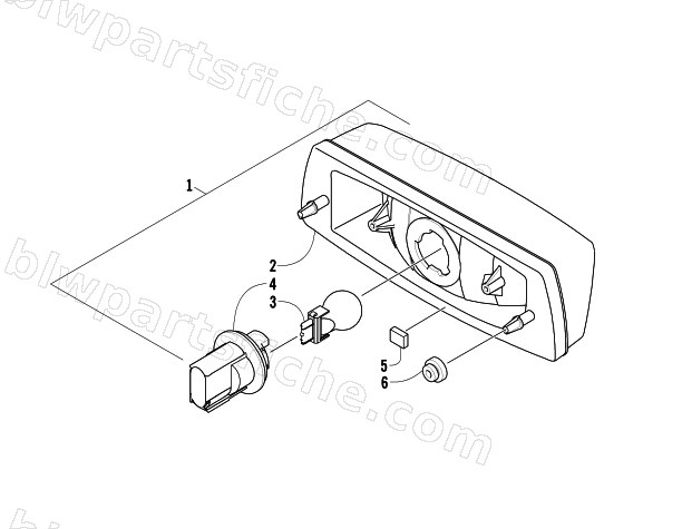 TAILLIGHT ASSEMBLY diagram