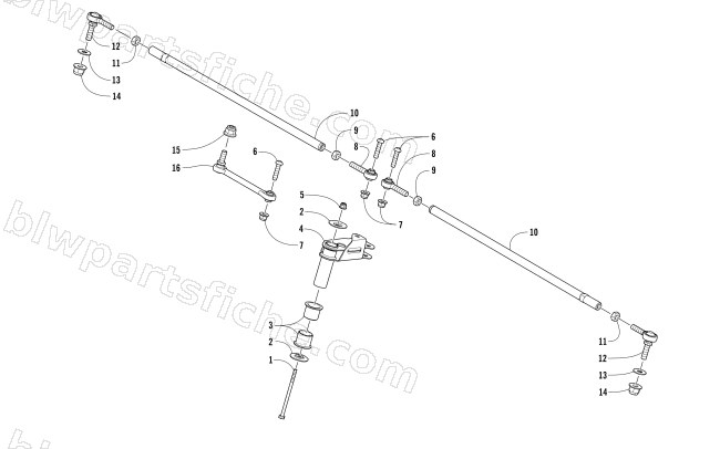 TIE ROD ASSEMBLY diagram