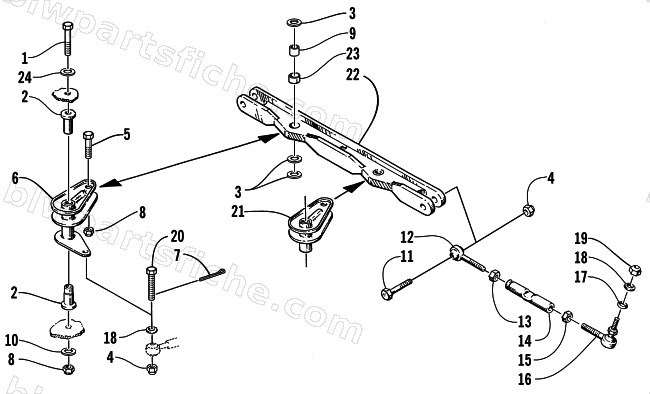 TIE ROD ASSEMBLY diagram