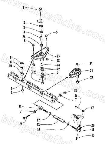 TIE ROD ASSEMBLY diagram