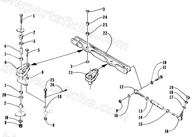 TIE ROD ASSEMBLY diagram