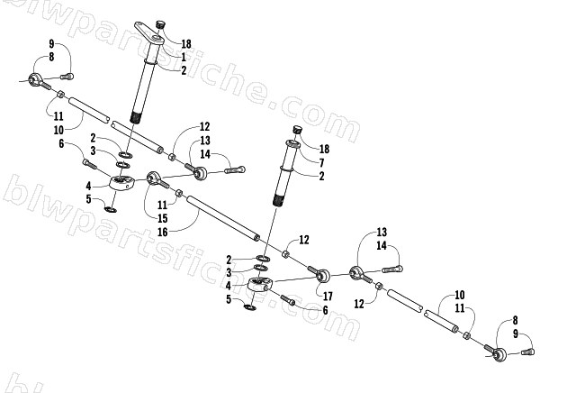 TIE ROD ASSEMBLY diagram