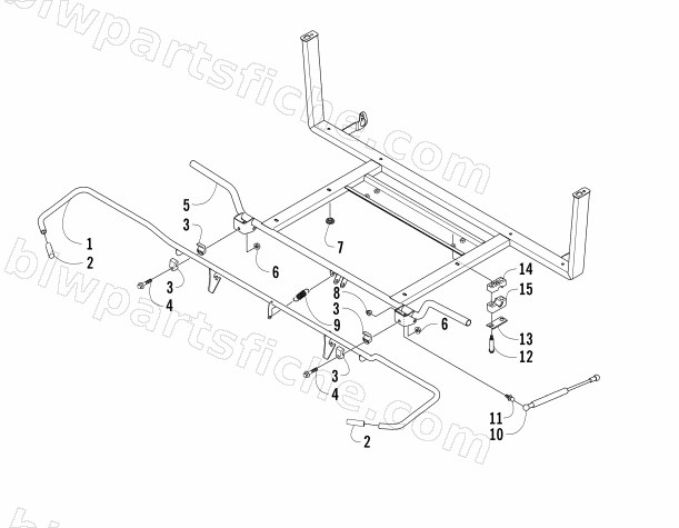 TILT FRAME ASSEMBLY diagram