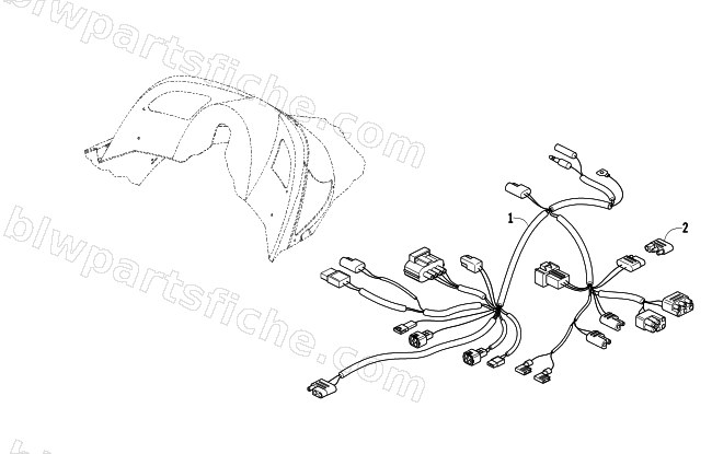 TIMING RESISTOR AND WIRING ASSEMBLY diagram