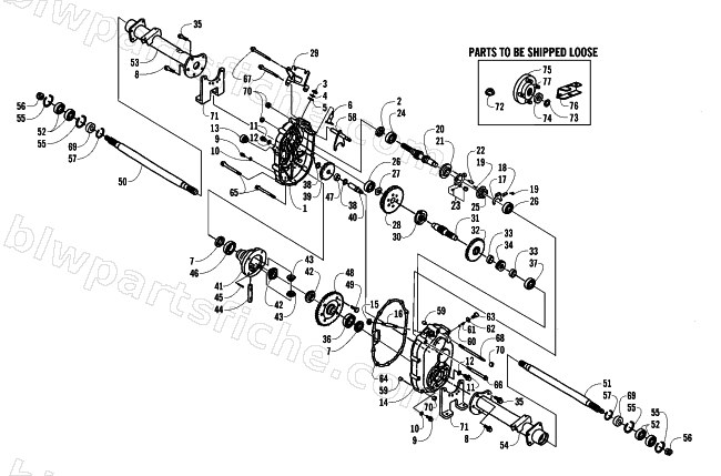 TRANSAXLE ASSEMBLY diagram