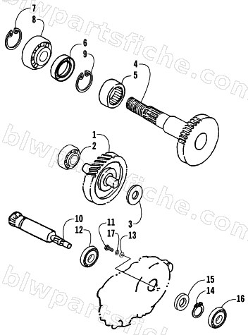 TRANSMISSION ASSEMBLY diagram