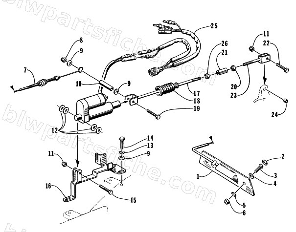 TRIM ASSEMBLY diagram