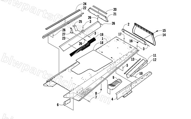 TUNNEL ASSEMBLY diagram