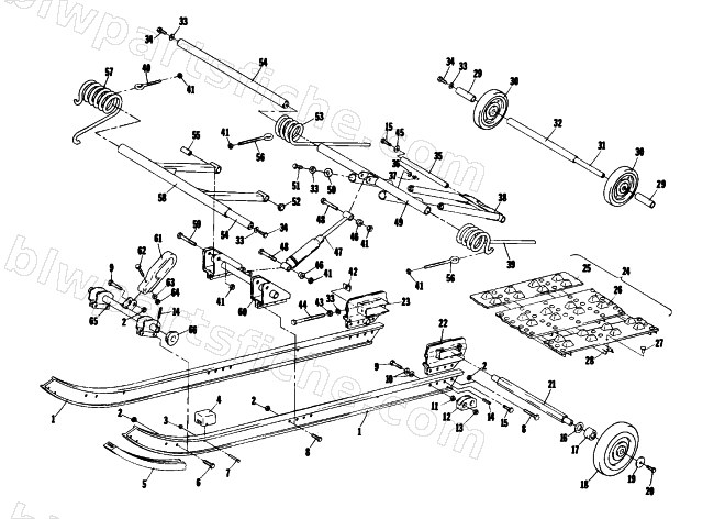 UNDERCARRIAGE AND TRACK diagram