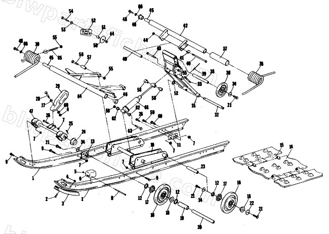 UNDERCARRIAGE AND TRACK diagram