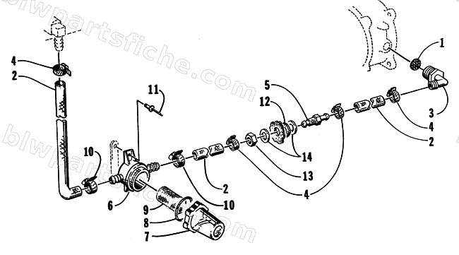 WATER FILTER ASSEMBLY diagram