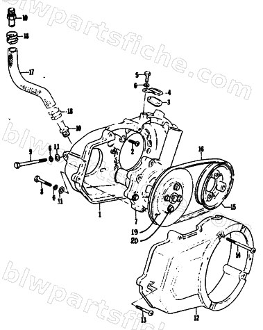 WATER PUMP diagram