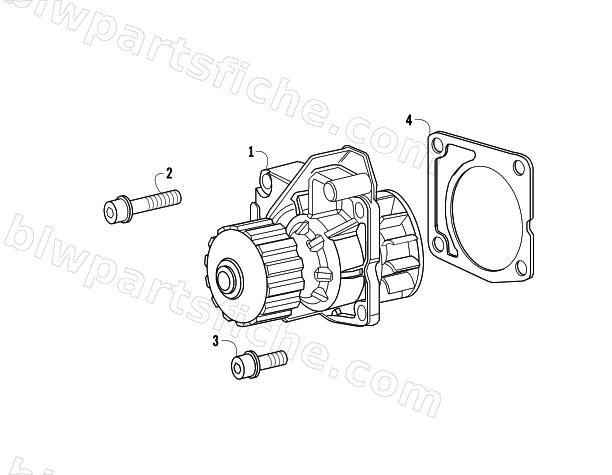 WATER PUMP ASSEMBLY diagram
