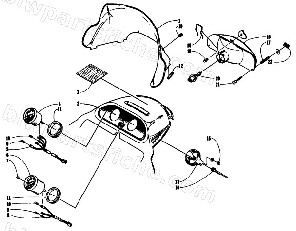 WINDSHIELD, HEADLIGHT, AND HOOD HINGE diagram