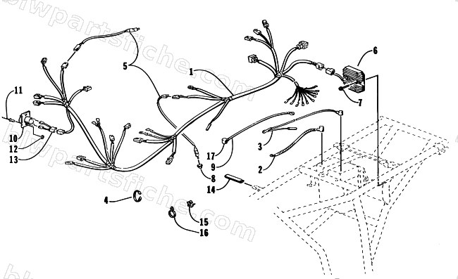 WIRING HARNESS ASSEMBLY diagram