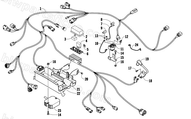 WIRING HARNESS ASSEMBLY diagram