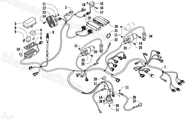 WIRING HARNESS ASSEMBLY diagram