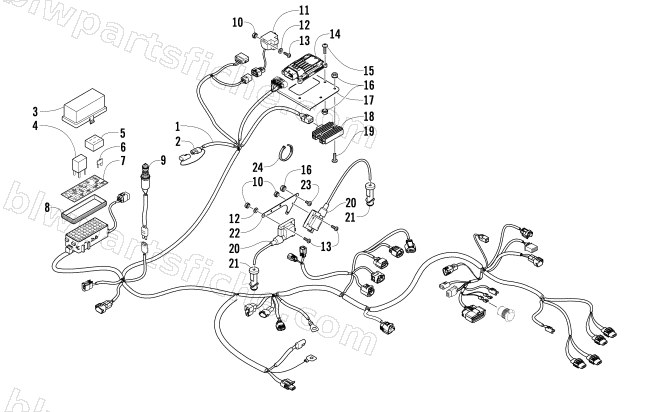 WIRING HARNESS ASSEMBLY diagram