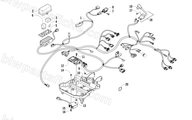 WIRING HARNESS ASSEMBLY diagram