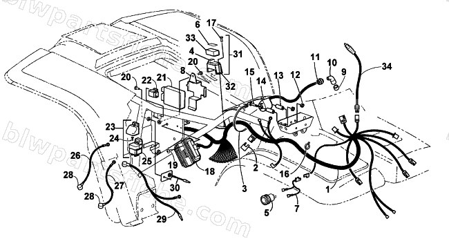 WIRING HARNESS ASSEMBLY diagram