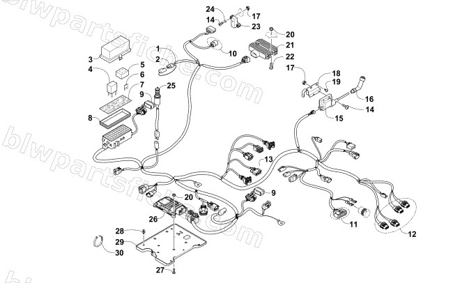 WIRING HARNESS ASSEMBLY diagram