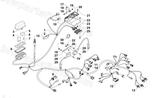 WIRING HARNESS ASSEMBLY diagram