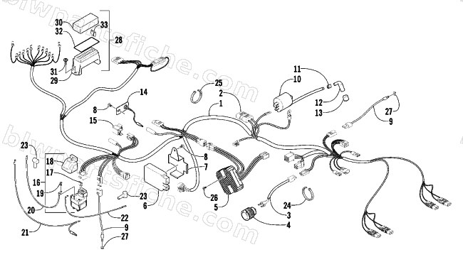 WIRING HARNESS ASSEMBLY diagram