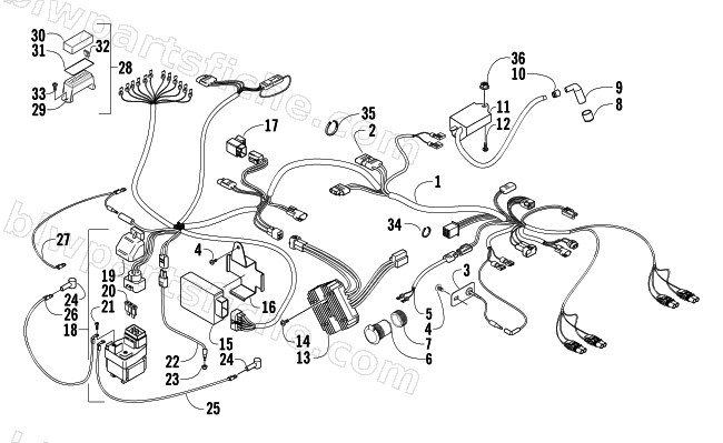 WIRING HARNESS ASSEMBLY diagram