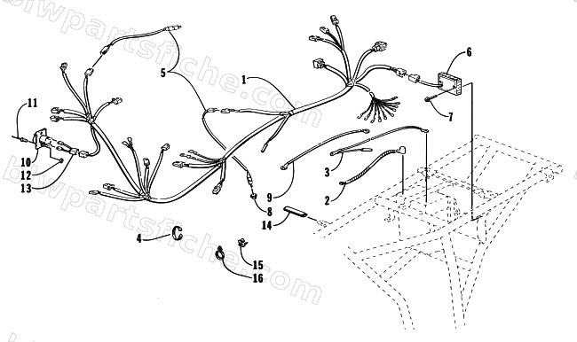 WIRING HARNESS ASSEMBLY diagram