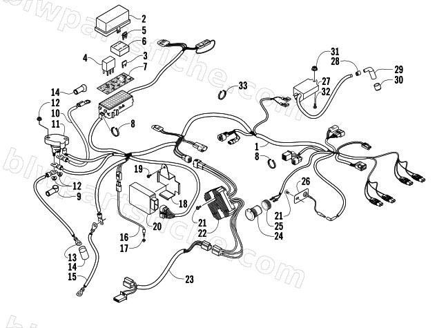 WIRING HARNESS ASSEMBLY diagram